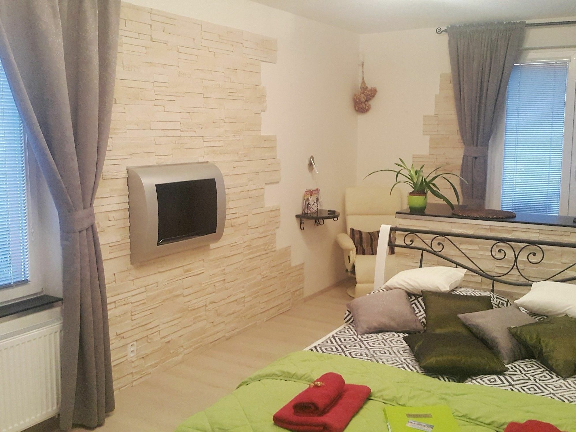 Bastien Studio near Airport Praga Exterior foto